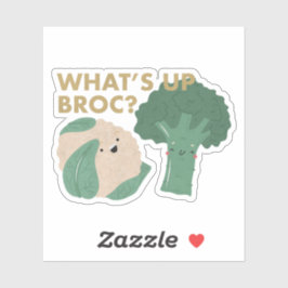 Veggie Pun: Hoe gaat het met Broc? Sticker