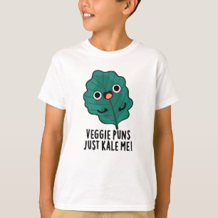 Veggie Puns Kale me Funny Food Pun T-shirt