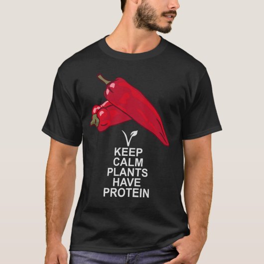 Veggie Red Chili Pepper T-shirt (Voorkant)