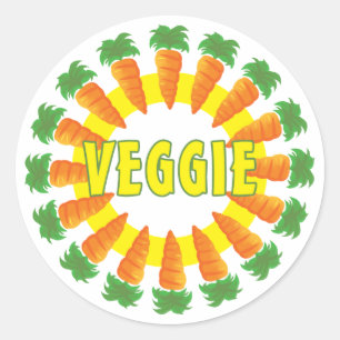 Veggie Ronde Sticker