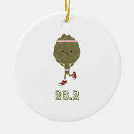 Veggie Runner 26.2 Keramisch Ornament