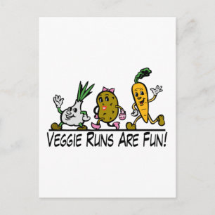 Veggie Runs Briefkaart