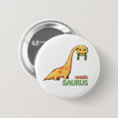 Veggie Saurus Button (Voorkant /achterkant)