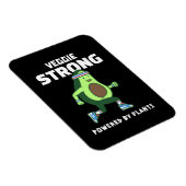 Veggie Strong, Powered by planten Magneet (Rechterzijde)