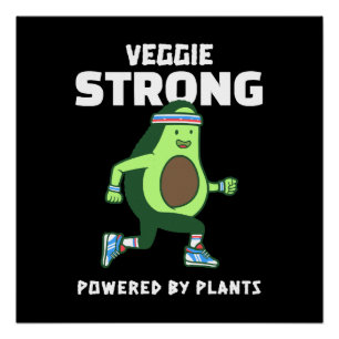 Veggie Strong, Powered by planten Perfect Poster