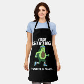 Veggie Strong, Powered by planten Schort (Gedragen)