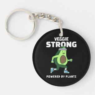 Veggie Strong, Powered by planten Sleutelhanger