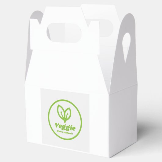 Veggie Text Favoriet Box Bedankdoosjes (Geopend)