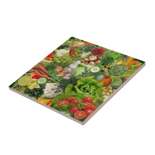 Veggie Tile Tegeltje (Zijkant)