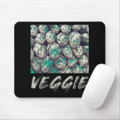 Veggie  Vegetarian Gift Muismat (Met muis)