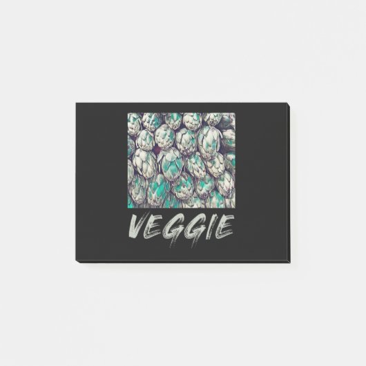 Veggie  Vegetarian Gift Post-it® Notes (Voorkant)