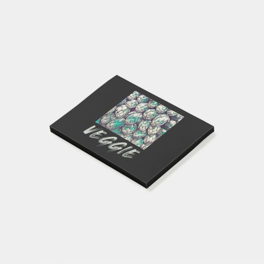 Veggie  Vegetarian Gift Post-it® Notes (Schuin)