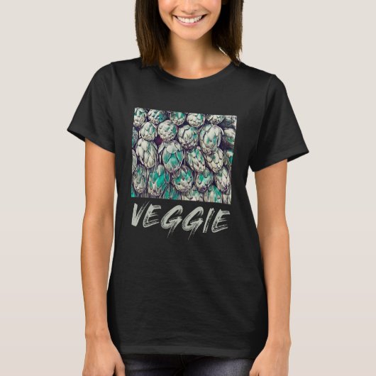 Veggie  Vegetarian Gift T-shirt (Voorkant)