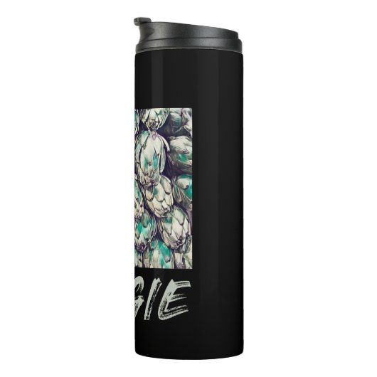 Veggie  Vegetarian Gift Thermosbeker (Geroteerd rechts)