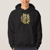 Veggie Vegetarian Vegan Hoodie (Voorkant)