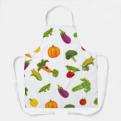 Veggie Vibes: Frisse & Leuke Keuken Schort (Voorkant)
