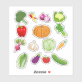 Veggie Vinyl Stickers (Vel)