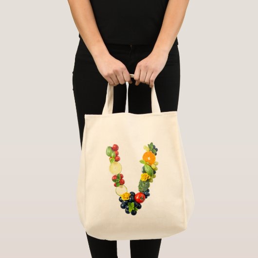 VeggieArt V-eggies Tote Bag (Voorkant (product))