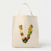 VeggieArt V-eggies Tote Bag (Voorkant)
