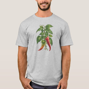 Veggies 11 pepers, pittig, boer, groenten t-shirt