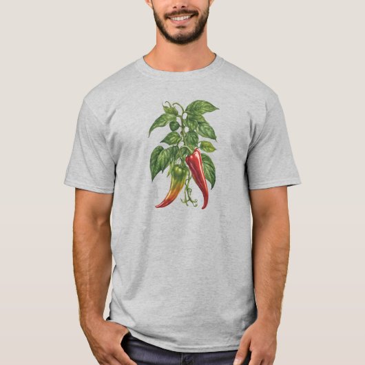 Veggies 11 pepers, pittig, boer, groenten t-shirt (Voorkant)