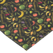 Veggies and Gold Bottles Foodie Hipster Tablecloth Tafelkleed (Gekanteld)