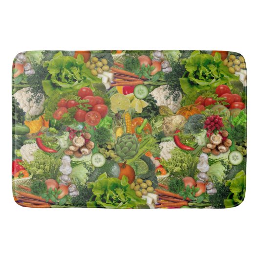 Veggies Badmat (Voorkant)