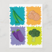 Veggies Briefkaart (Voorkant)
