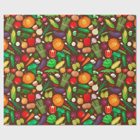 Veggies Cadeaupapier (Vlak)