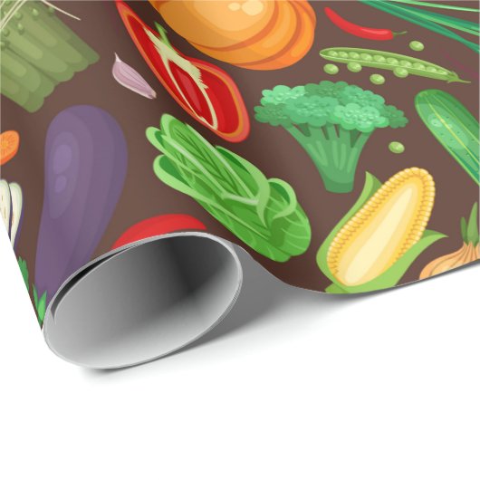 Veggies Cadeaupapier (Rol Hoek)