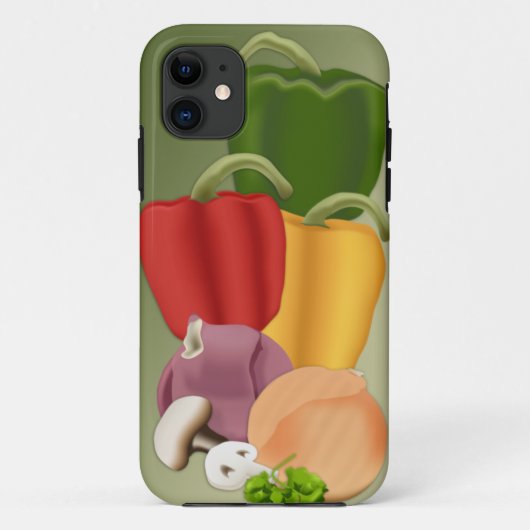 Veggies Case-Mate iPhone Case (Achterkant)