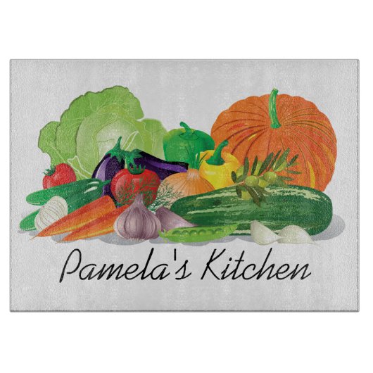 Veggies Design Cutting Board Snijplank (Voorkant)