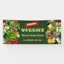 Veggies Direct uit Boerderij Spandoek