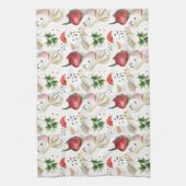 Veggies en specerijen theedoek (Verticaal)