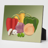 Veggies Fotoplaat (Zijkant)