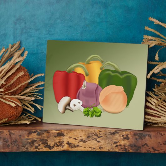 Veggies Fotoplaat (Zijkant)