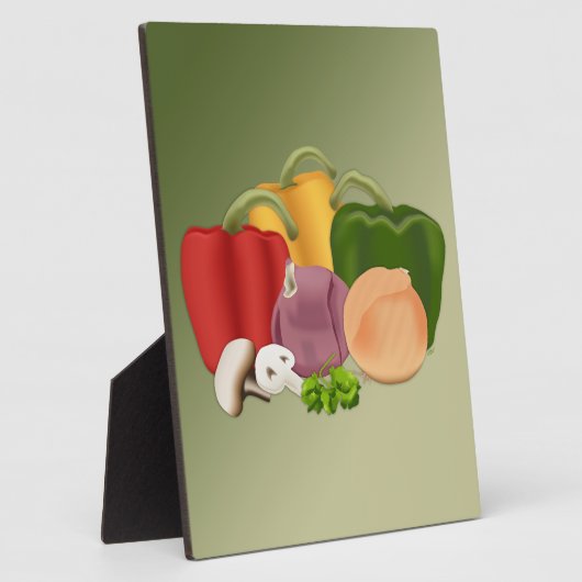 Veggies Fotoplaat (Zijkant)