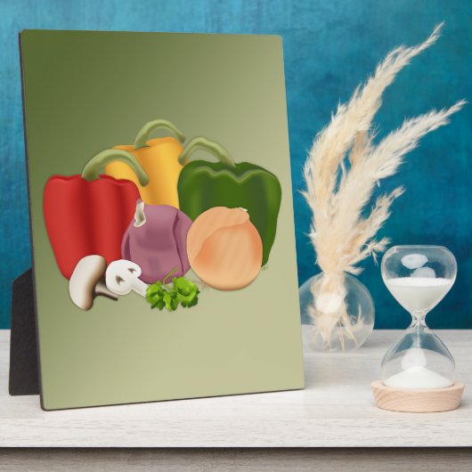 Veggies Fotoplaat (Zijkant)