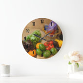 Veggies in Buenos Aires w Numbers Grote Klok (Huis)