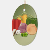 Veggies Keramisch Ornament (Links)