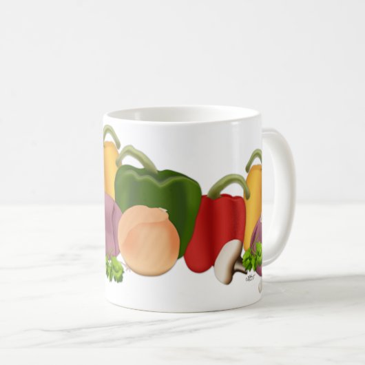 Veggies Koffiemok (Voorkant rechts)