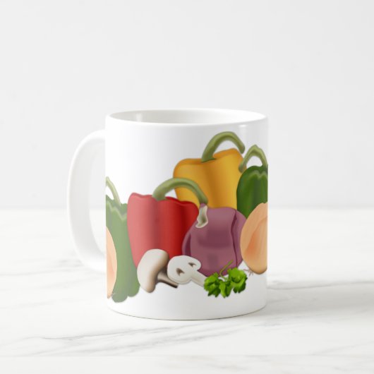 Veggies Koffiemok (Voorkant links)