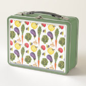 Veggies Metal Lunchbox (Voorkant)