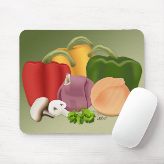 Veggies Muismat (Met muis)