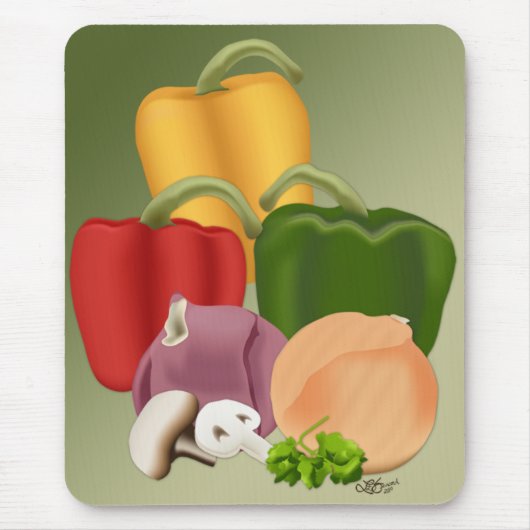 Veggies Muismat (Voorkant)