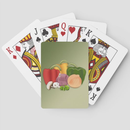 Veggies Pokerkaarten (Achterkant)
