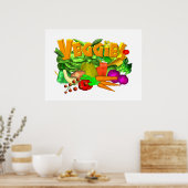 Veggies Poster (Keuken)