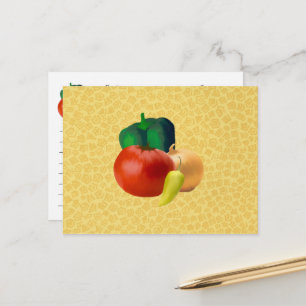 Veggies Recipe Kaart