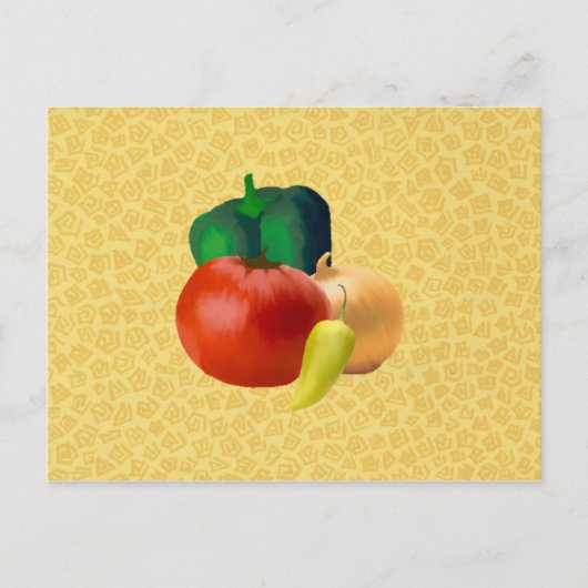 Veggies Recipe Kaart (Voorkant)