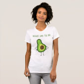 Veggies Save the Day (Avocado) T-Shirt (Voorkant volledig)